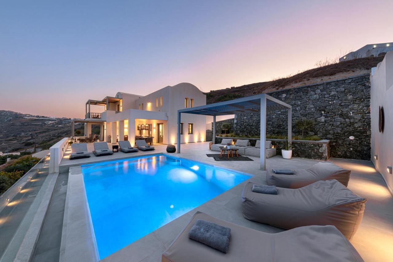 Eolia Luxury Villas Pyrgos Kallistis Luaran gambar