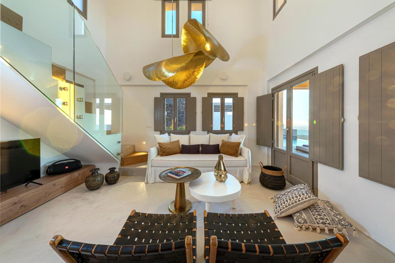 Eolia Luxury Villas Pyrgos Kallistis Luaran gambar