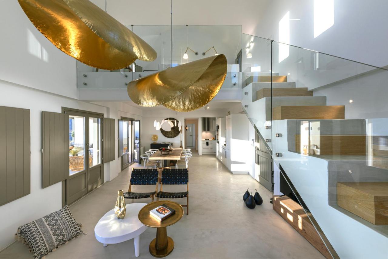 Eolia Luxury Villas Pyrgos Kallistis Luaran gambar