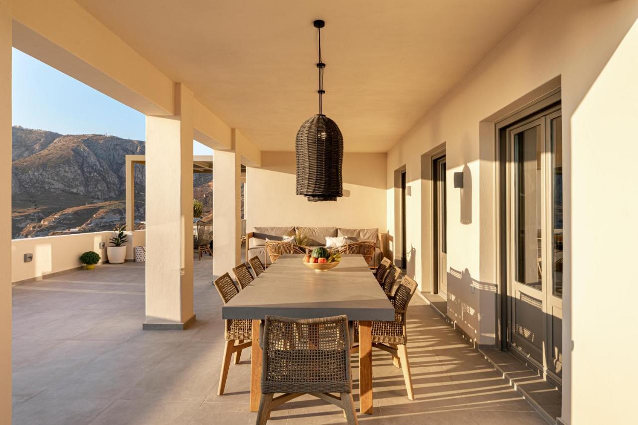 Eolia Luxury Villas Pyrgos Kallistis Luaran gambar