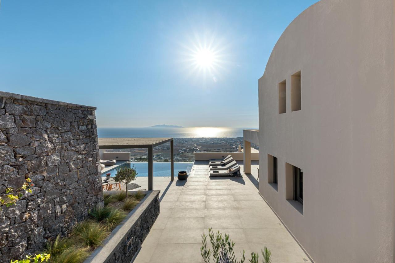 Eolia Luxury Villas Pyrgos Kallistis Luaran gambar