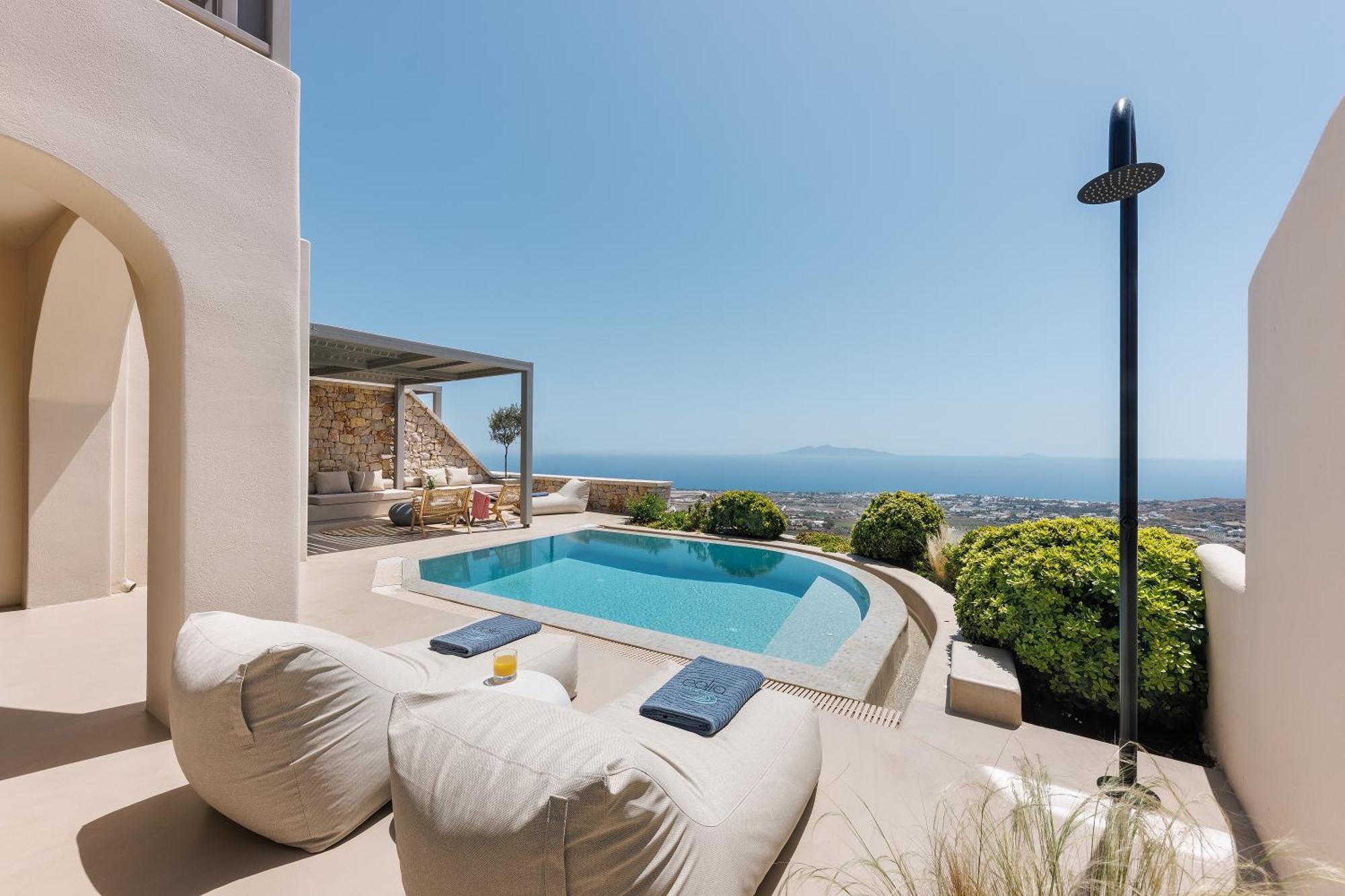 Eolia Luxury Villas Pyrgos Kallistis Luaran gambar