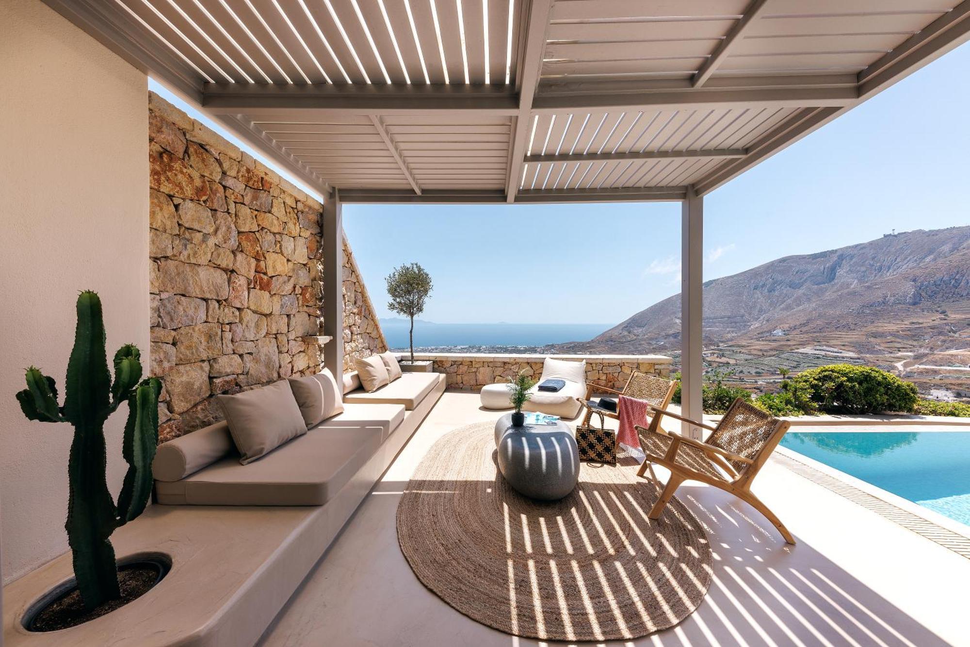 Eolia Luxury Villas Pyrgos Kallistis Luaran gambar