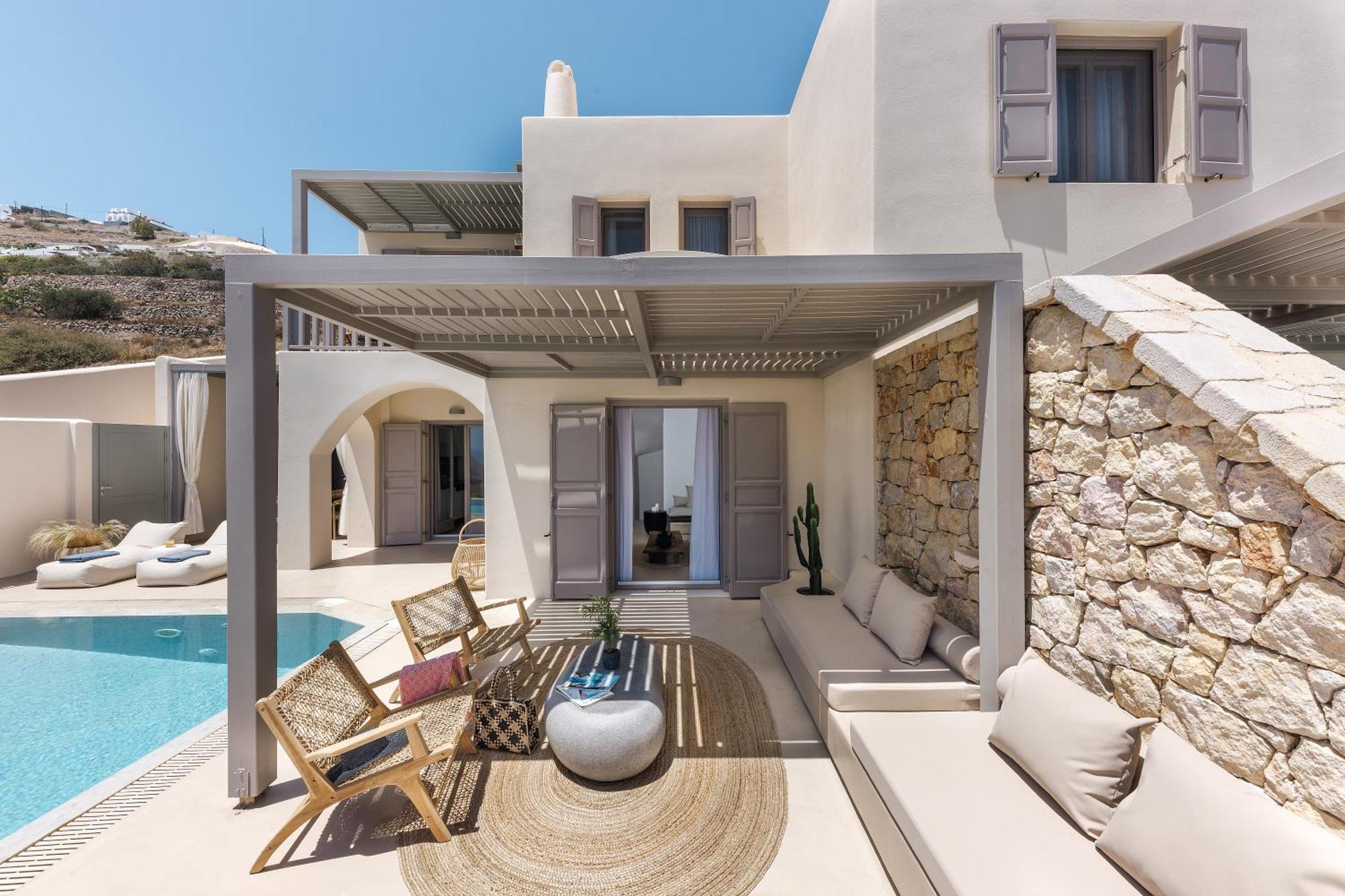 Eolia Luxury Villas Pyrgos Kallistis Luaran gambar