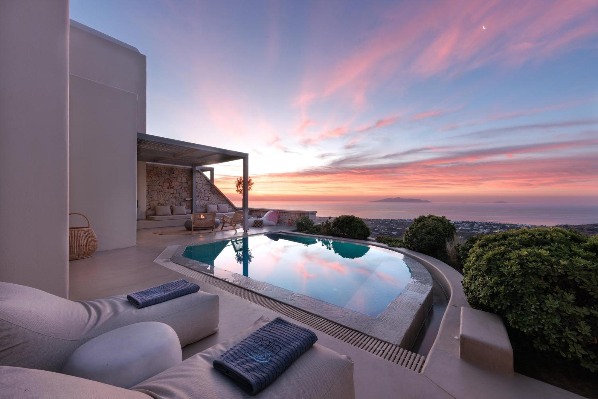 Eolia Luxury Villas Pyrgos Kallistis Luaran gambar