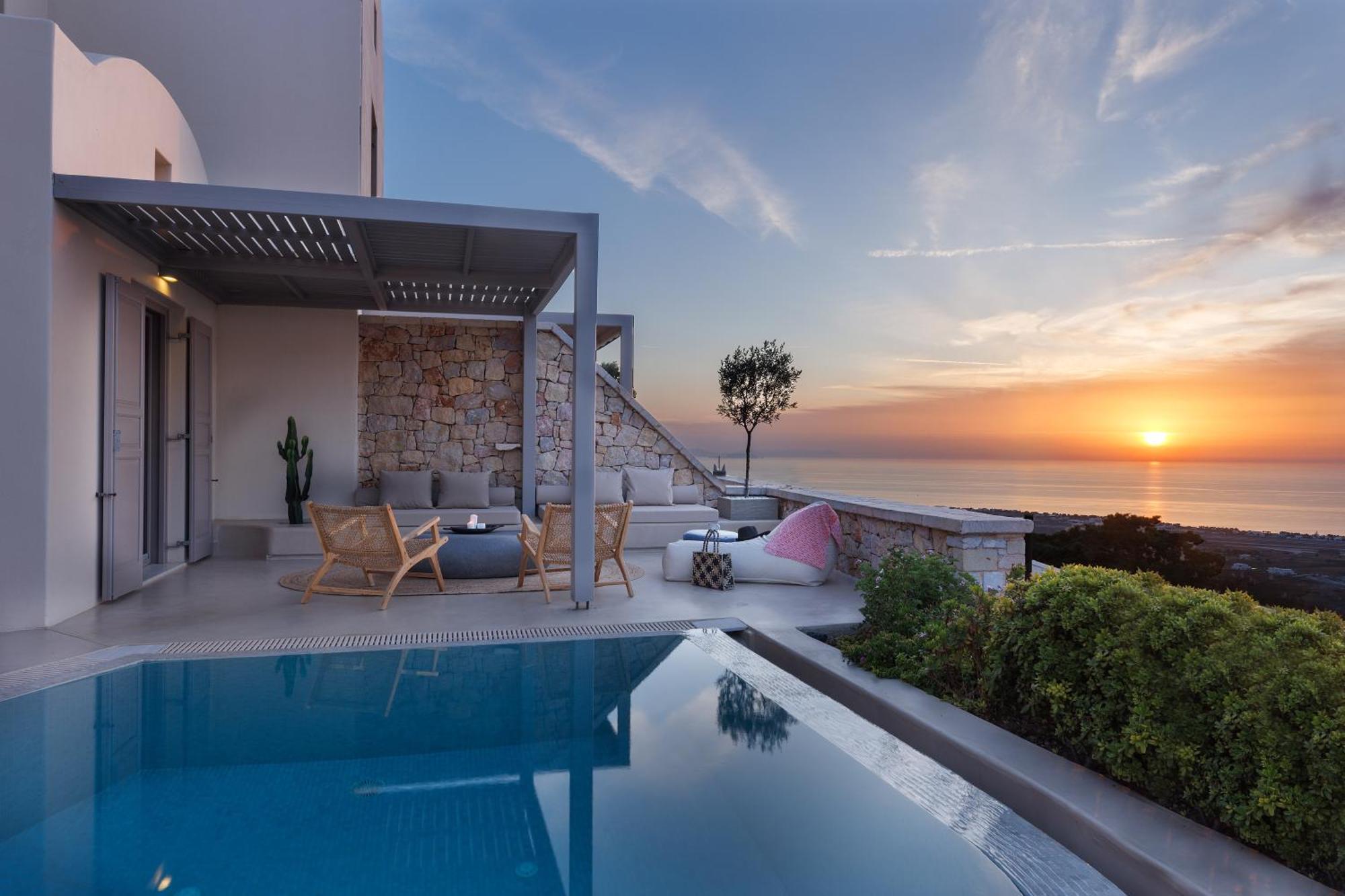 Eolia Luxury Villas Pyrgos Kallistis Luaran gambar