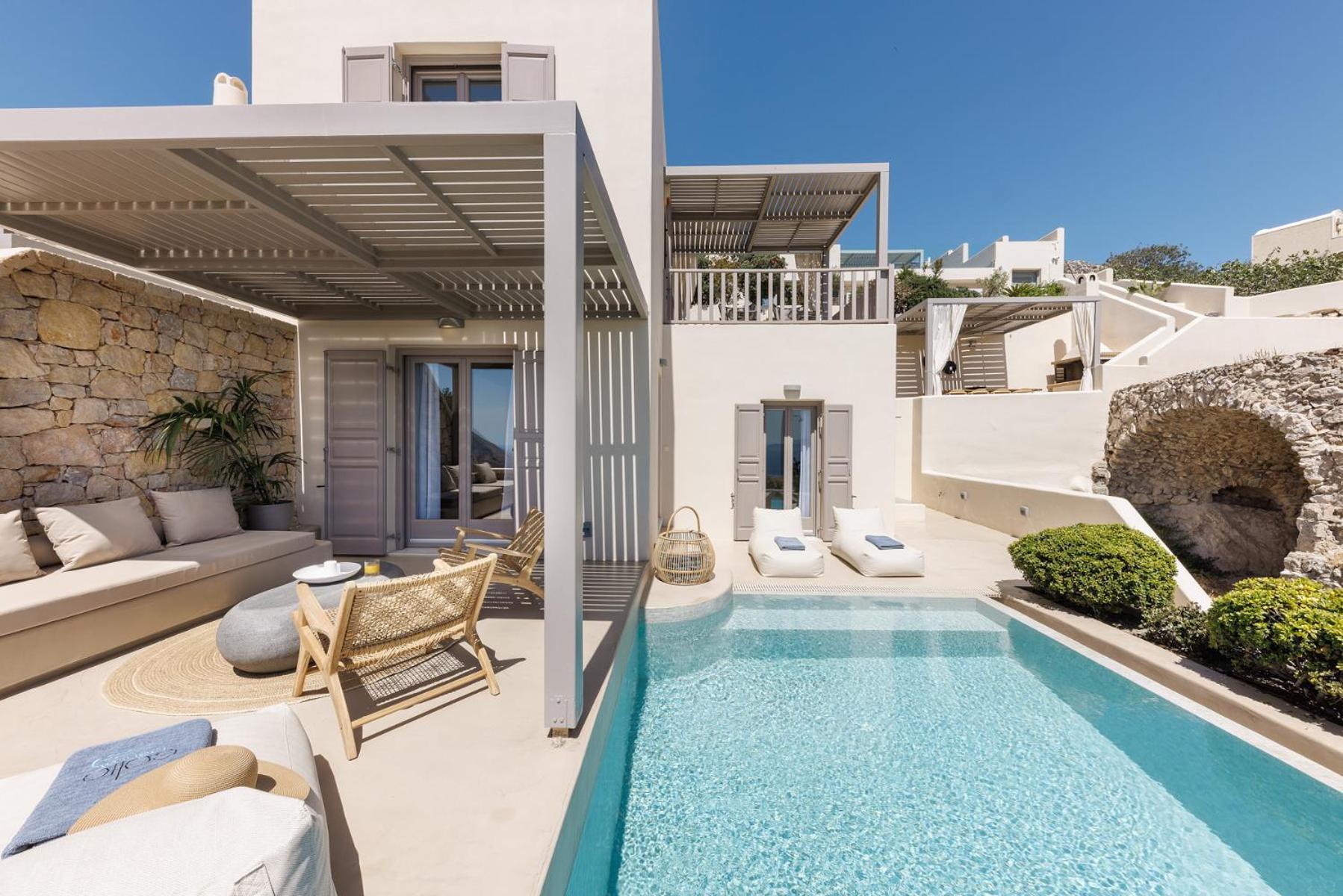 Eolia Luxury Villas Pyrgos Kallistis Luaran gambar