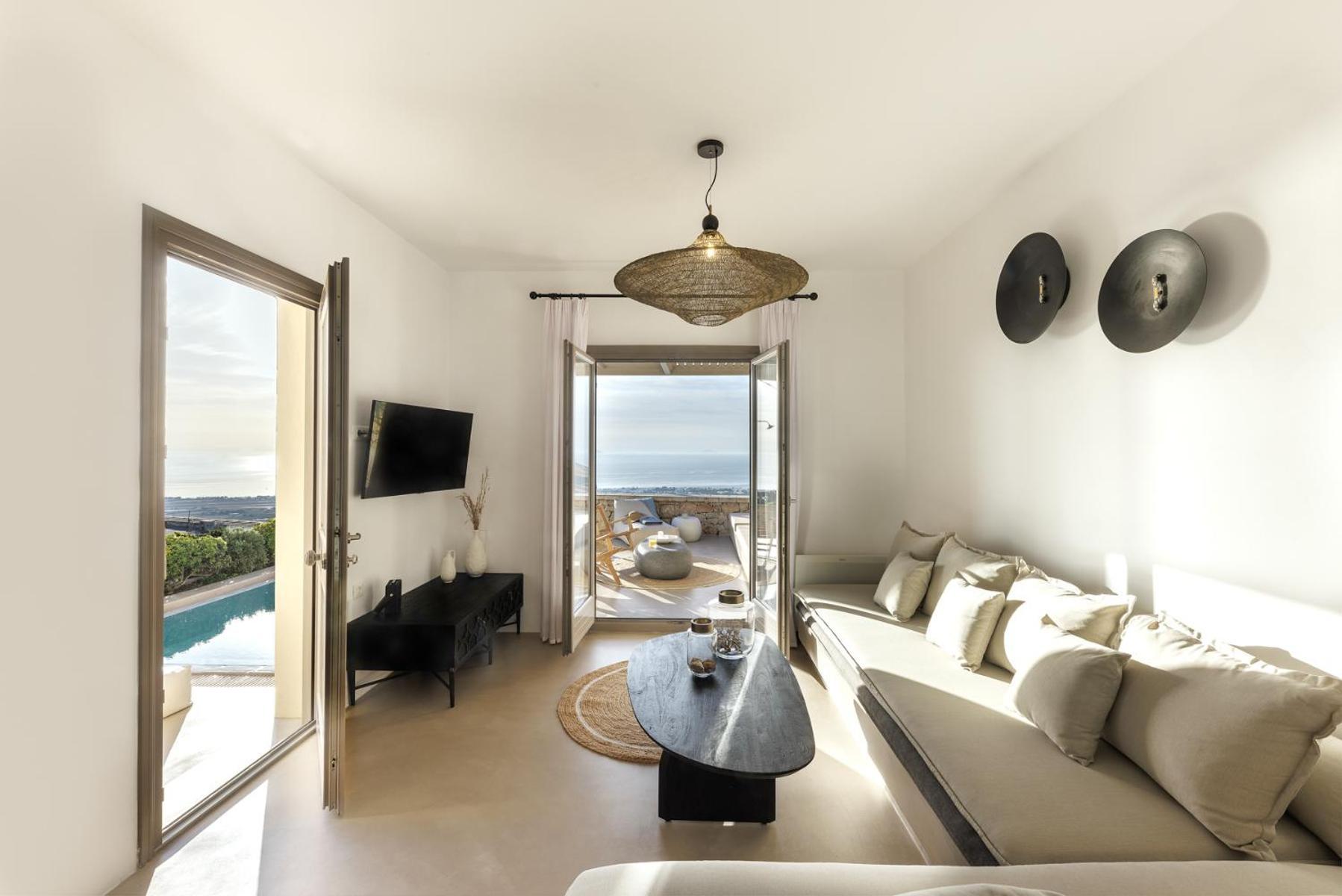 Eolia Luxury Villas Pyrgos Kallistis Luaran gambar