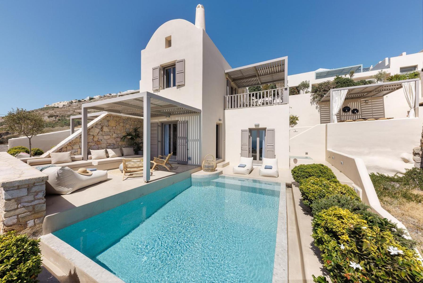 Eolia Luxury Villas Pyrgos Kallistis Luaran gambar