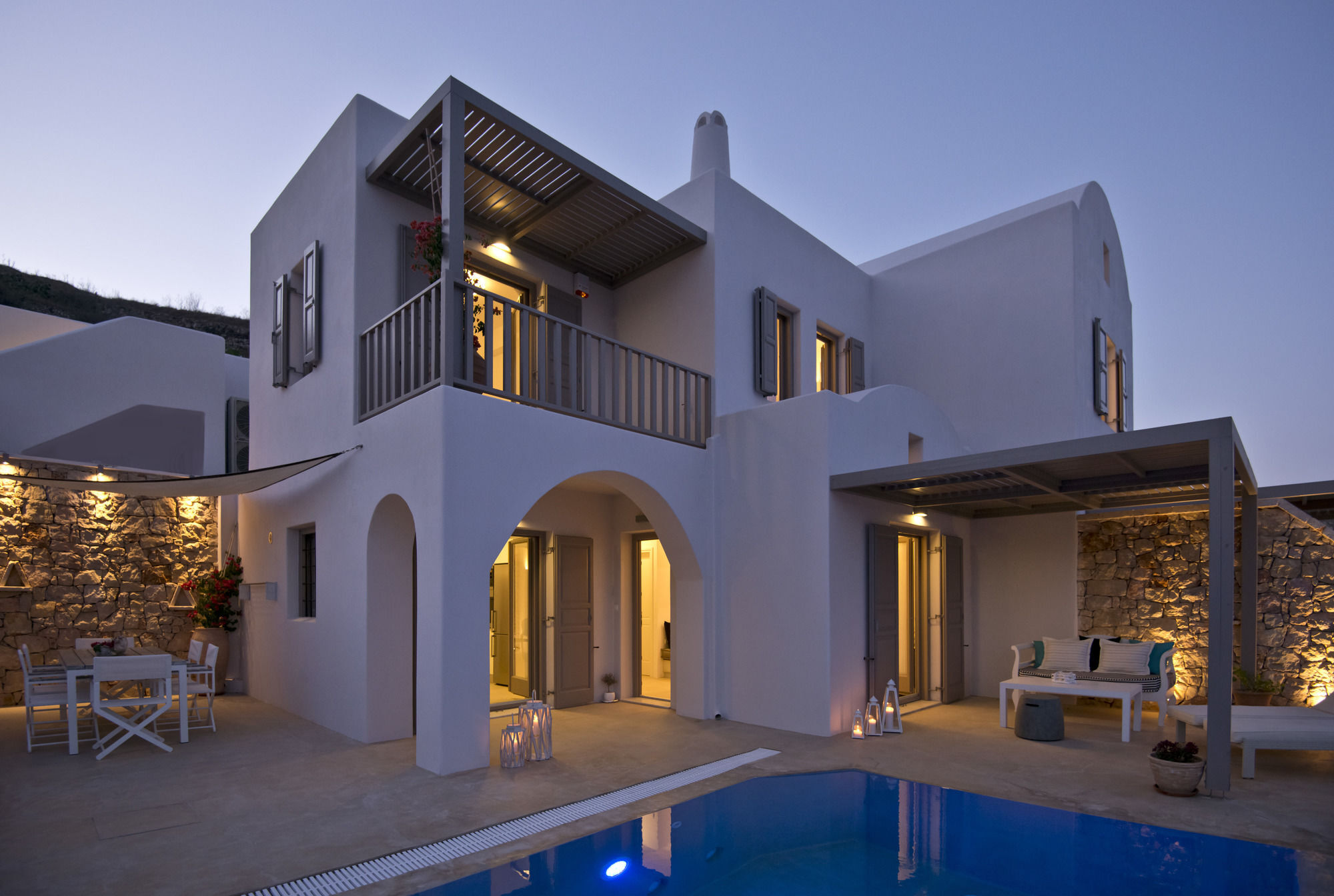 Eolia Luxury Villas Pyrgos Kallistis Luaran gambar